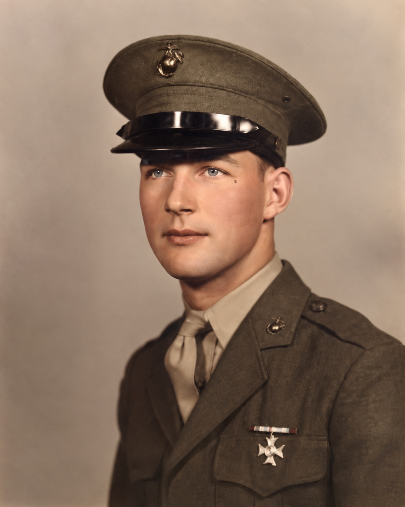 William Boyd Quirk, U.S. Marine Corps veteran and grandfather of Daniel Quirk